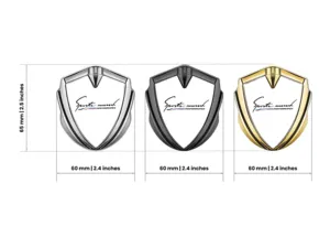 Auto Car Badge High-End Design Drift Look